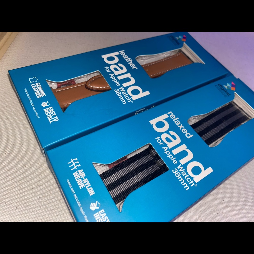 leather & relaxed band for Apple Watch 38mm